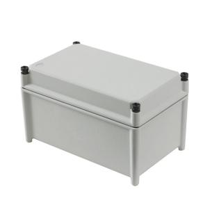 grey light untreated polyester fibre-reinforced glass mm 175 x 302 x 186 enclosure empty polyester tbf housing plastic