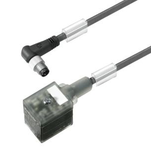 black pur m 5 1 length cable none m8 mm 18 a design plug valve - plug 90 assembled cable valve