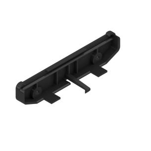 black 66 pa state installed in ip20 2 27 width housing profile plate end