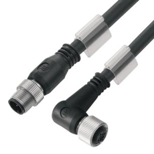 yes shielded no led 90 socket - straight pin m 5 1 5 poles of number m12 m12 cable sensor-actuator