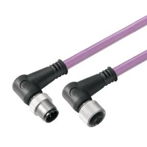 90 socket - 90 pin m 5 1 length cable 2 poles of number line connecting assembled cable data copper