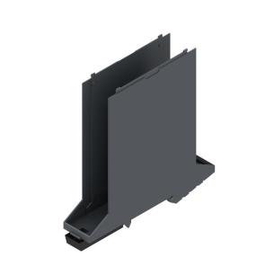 grey graphite plastic state installed in ip20 5 22 width housing modular element base