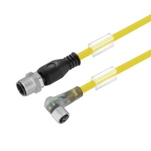 no shielded yes led 90 socket - straight pin m 10 4 poles of number m8 m12 cable sensor-actuator