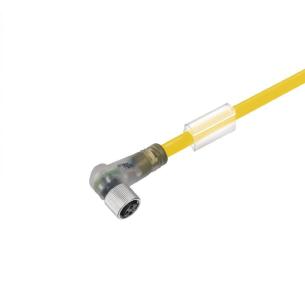 no shielded yes led angled socket m 5 1 3 poles of number m8 cable sensor-actuator