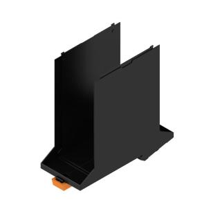 black plastic state installed in ip20 45 width housing modular element base