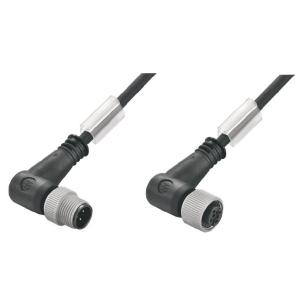 no shielded no led 90 socket - 90 pin m 5 1 4 poles of number m12 m12 cable sensor-actuator
