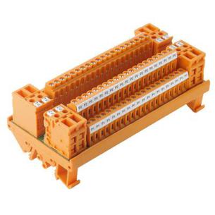 connection tension-clamp connector terminal with module interface