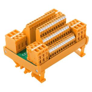 connection tension-clamp connector terminal with module interface