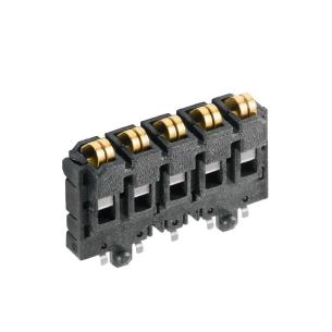black plastic state installed in ip20 housing electronic contact bus