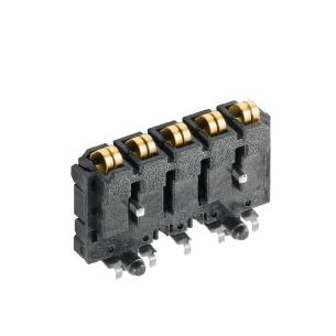 black plastic state installed in ip20 housing electronic contact bus