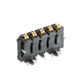 black plastic state installed in ip20 housing electronic contact bus