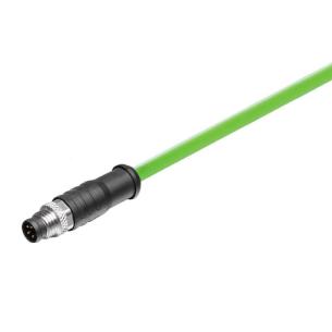 m 5 4 poles of number connector without end one assembled cable ethercat