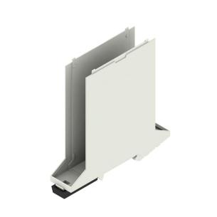 grey light plastic state installed in ip20 5 22 width housing modular element base