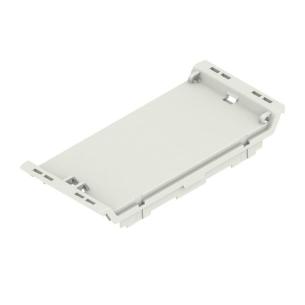 grey light plastic state installed in ip20 45 width housing modular element front