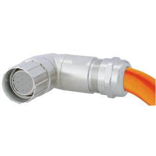 ip69k ip67 alloy copper-zinc m23 connector circular housing