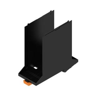 black plastic state installed in ip20 45 width housing modular element base