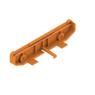 orange 66 pa state installed in ip20 2 27 width housing profile plate end