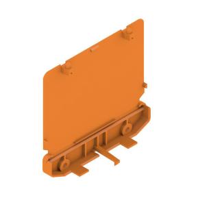 orange 66 pa state installed in ip20 2 27 width housing profile plate end