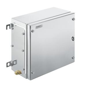 sw10 screws slotted hex-head m6 and hinges 4 top bottom yes plate flange electropolished mm 200 x 260 x 260 housing metal ex