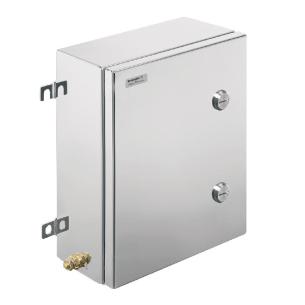 insert slotted with fastener quarter-turn right left top bottom yes plate flange electropolished mm 150 x 400 x 300 housing metal ex