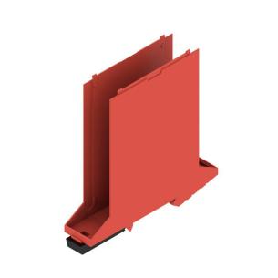 red plastic state installed in ip20 5 22 width housing modular element base