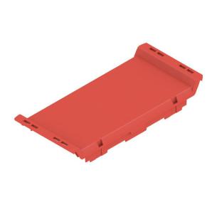 red plastic state installed in ip20 45 width housing modular element front
