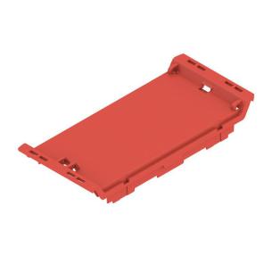red plastic state installed in ip20 45 width housing modular element front