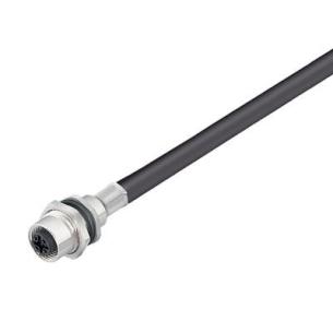 pvc pur mm2 25 0 9 pg gland cable m 5 0 5 poles of number m12 connector socket cable with built-in plug round