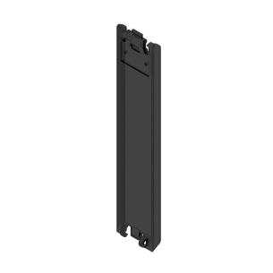 black plastic 5 17 width housing modular cover flip