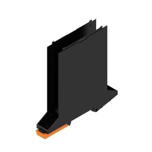 black plastic state installed in ip20 5 17 width housing modular element base