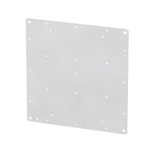 silver untreated 304 4301 1 steel stainless mm 5 1 x 251 x 245 prepunched box terminal tb klippon housing plate mounting