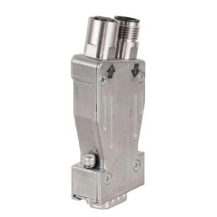 180 elbow outgoing connector sub-d