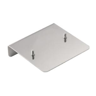 silve polished mirror 304 4301 1 steel stainless 4301 1 steel stainless mm 20 x 70 x 70 riveted box terminal tb klippon holder plate rating