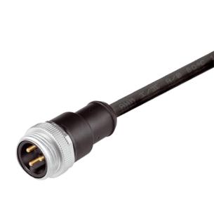 no shielded no led straight pin m 5 3 poles of number 8 7 cable sensor-actuator