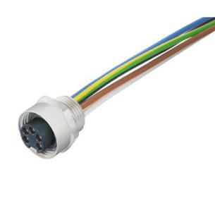 pur pur mm2 75 0 11 pg gland cable m 2 0 3 poles of number 8 7 connector socket cable with built-in plug round