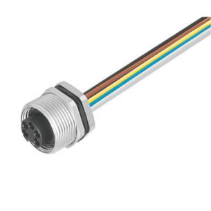 pur pur mm2 75 0 11 pg gland cable m 2 0 5 poles of number 8 7 connector socket cable with built-in plug round
