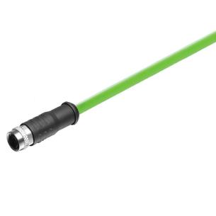 m 5 1 4 poles of number connector without end one assembled cable ethercat
