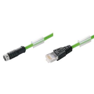 straight socket female m 5 length cable 4 poles of number line connecting assembled cable data copper