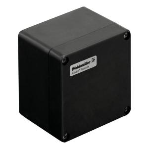 black polished untreated polyester fibre-reinforced glass mm 90 x 120 x 122 enclosure empty polyester pok klippon housing plastic ex