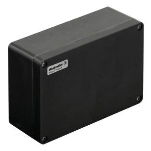 black polished untreated polyester fibre-reinforced glass mm 90 x 160 x 260 enclosure empty polyester pok klippon housing plastic ex
