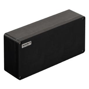 black polished untreated polyester fibre-reinforced glass mm 90 x 160 x 360 enclosure empty polyester pok klippon housing plastic ex