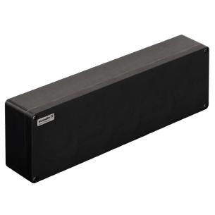 black polished untreated polyester fibre-reinforced glass mm 90 x 160 x 560 enclosure empty polyester pok klippon housing plastic ex