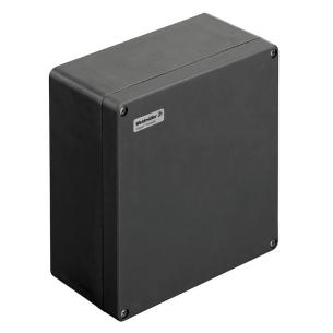 black polished untreated polyester fibre-reinforced glass mm 120 x 250 x 255 enclosure empty polyester pok klippon housing plastic ex