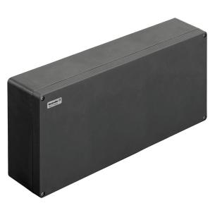 black polished untreated polyester fibre-reinforced glass mm 120 x 250 x 600 enclosure empty polyester pok klippon housing plastic ex