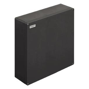 black polished untreated polyester fibre-reinforced glass mm 120 x 405 x 400 enclosure empty polyester pok klippon housing plastic ex