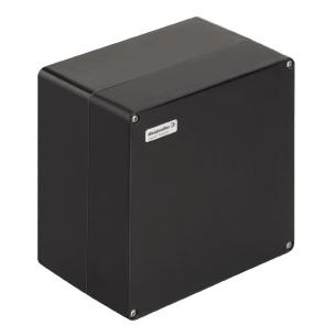 black polished untreated polyester fibre-reinforced glass mm 5 160 x 250 x 255 enclosure empty polyester pok klippon housing plastic ex
