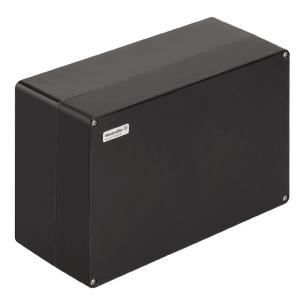 black polished untreated polyester fibre-reinforced glass mm 5 160 x 250 x 400 enclosure empty polyester pok klippon housing plastic ex