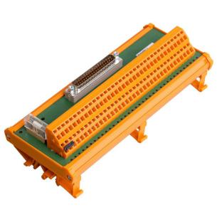 connection tension-clamp plug 37-pole 41652 din 60807 iec to acc connectors d-sub built-in connector terminal with module interface