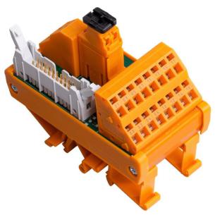 le 1-wire plug 20-pole din41651 iec60603-13 with acc in connector plug-in connection tension-clamp 08mm 5 lm2nzf relais with module interface