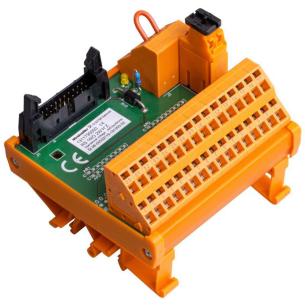 le 2-wire plug 20-pole din41651 iec60603-13 with acc in connector plug-in connection tension-clamp 08mm 5 lm2nzf relais with module interface